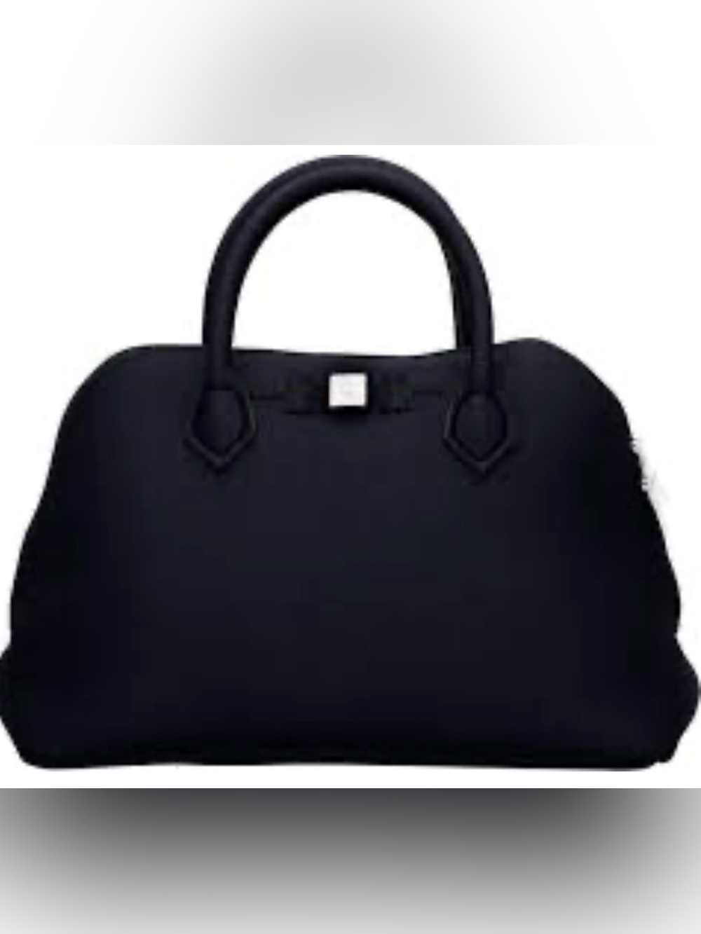 SAVE MY BAG Princess Midi Tote Bag Scuba Material Bowling Style
NWT